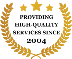Since 2004 badge